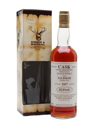 Talisker 1957 Bot1980s Cask Strength Gordon MacPhail Island Whisky