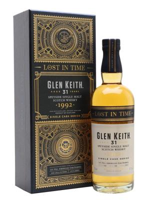 Glen Keith 1992 31 Year Old Cask 29851 Lost In Time Series Speyside Whisky