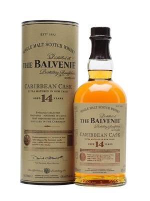 Balvenie 14 Year Old Caribbean Cask Speyside Single Malt Scotch Whisky