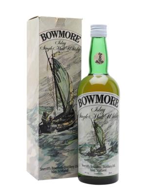 Bowmore 8 Year Old Sherriffs Bot1970s Islay Whisky