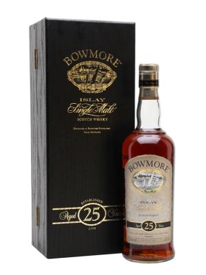 Bowmore 25 Year Old Old Presentation Islay Single Malt Scotch Whisky