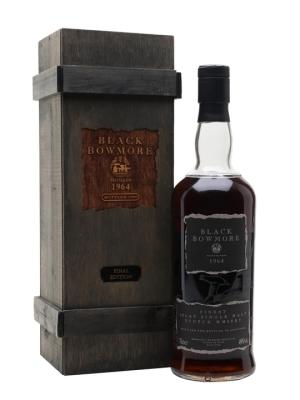 Black Bowmore 1964 31 Year Old Final Edition Islay Whisky