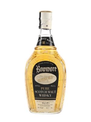 Bowmore 18 Year Old Sherriffs Bot1960s Islay Whisky