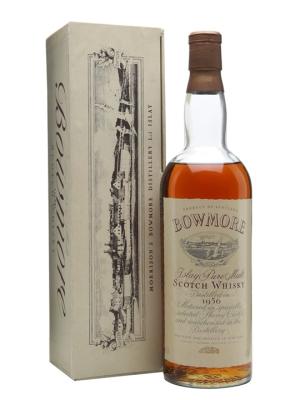 Bowmore 1956 Vintage Label Bot1980s Islay Whisky