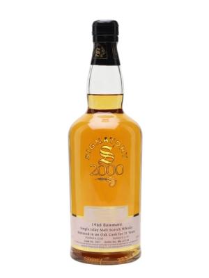 Bowmore 1968 31 Year Old Millennium Cask 3817 Signatory Islay Whisky