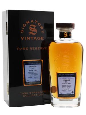 Bowmore 1974 41 Year Old Signatory Islay Single Malt Scotch Whisky