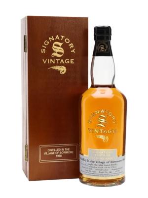 Bowmore 1968 32 Year Old Rare Reserve Cask 1422 Signatory Islay Whisky