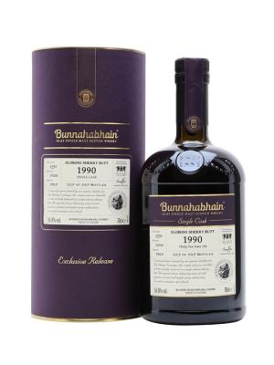 Bunnahabhain 1990 32 Year Old Oloroso Butt Exclusive to The Whisky Exchange Islay Whisky