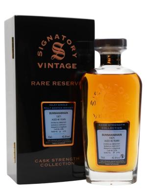 Bunnahabhain 1971 46 Year Old Signatory Islay Whisky