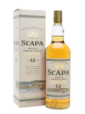 Scapa 12 Year Old Bot1990s Island Single Malt Scotch Whisky