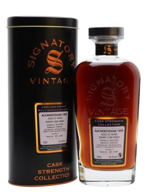Auchentoshan 1999 22 Year Old Signatory Lowland Whisky