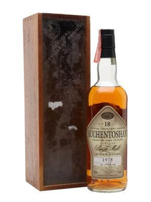 Auchentoshan 1978 18 Year Old Lowland Single Malt Scotch Whisky
