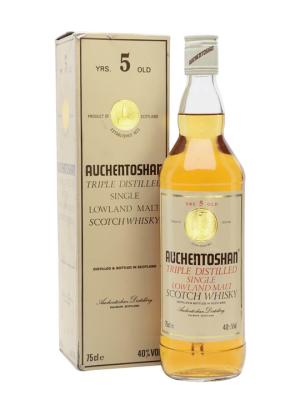 Auchentoshan 5 Year Old Bot1980s Lowland Single Malt Scotch Whisky