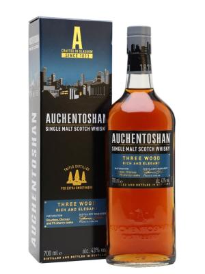 Auchentoshan Three Wood Lowland Single Malt Scotch Whisky