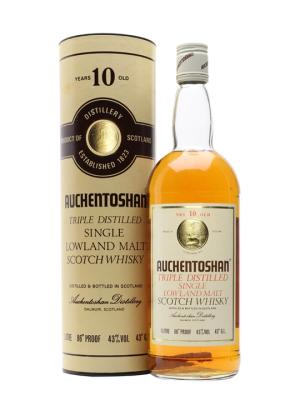 Auchentoshan 10 Year Old Bot1980s Lowland Single Malt Scotch Whisky