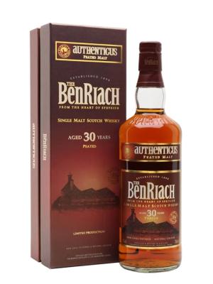 Benriach 30 Year Old Authenticus Peated Speyside Whisky