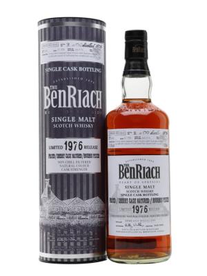 Benriach 1976 37 Year Old Peated Bourbon Finish Cask 5463 Speyside Whisky