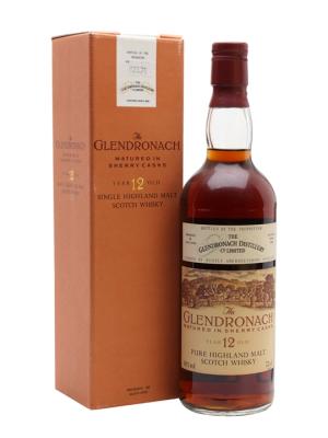 Glendronach 12 Year Old Sherry Cask Bot1980s Highland Whisky