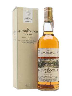 Glendronach 12 Year Old Original Previ Import Bot1980s Highland Whisky