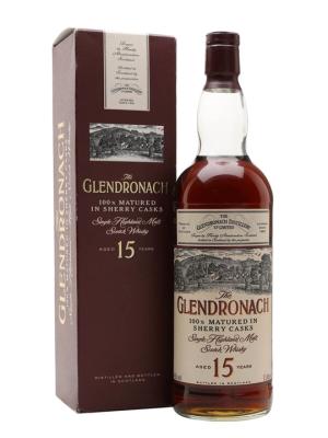 Glendronach 15 Year Old Sherry Cask Litre Highland Whisky