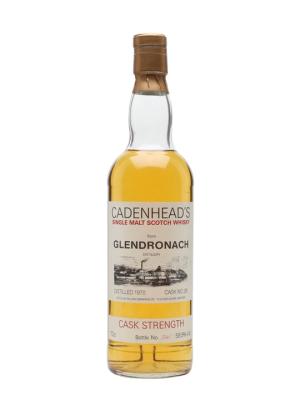 Glendronach 1970 Cask 25 Cadenheads Highland Whisky