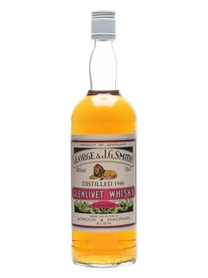 Glenlivet 1946 Bot1980s Gordon MacPhail Speyside Whisky