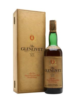 Glenlivet 21 Year Old Bot1980s Speyside Single Malt Scotch Whisky