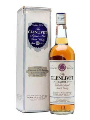 Glenlivet 34 Year Old 150th Anniversary Speyside Whisky