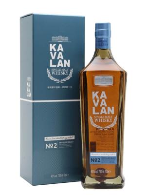 Kavalan Distillery Select No2 Single Malt Taiwanese Whisky