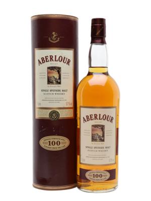 Aberlour 100 Proof Old Presentation Speyside Whisky