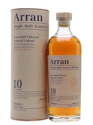 Arran 10 Year Old Island Single Malt Scotch Whisky