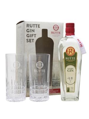 Rutte Celery Gin Two Glass Gift Set