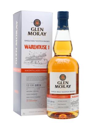 Glen Moray 2013 Amontillado Finish Warehouse 1 Release Speyside Whisky