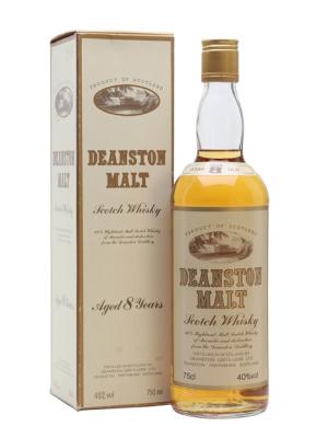 Deanston Malt 8 Year Old Bot1980s Highland Whisky