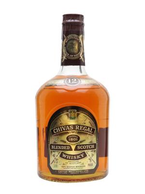 Chivas Regal 12 Year Old Bot1980s US Gallon Blended Scotch Whisky