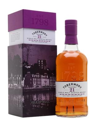Tobermory 21 Year Old Oloroso Sherry Finish Island Whisky
