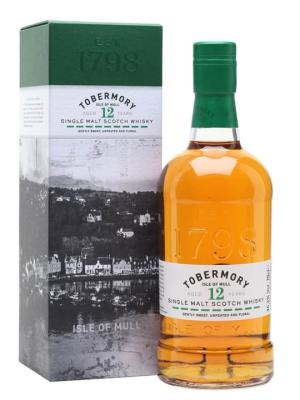 Tobermory 12 Year Old Island Single Malt Scotch Whisky