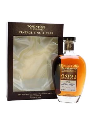 Tomintoul 1976 44 Year Old Port Pipe Speyside Whisky