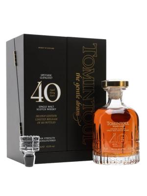 Tomintoul 40 Year Old Second Edition Speyside Whisky
