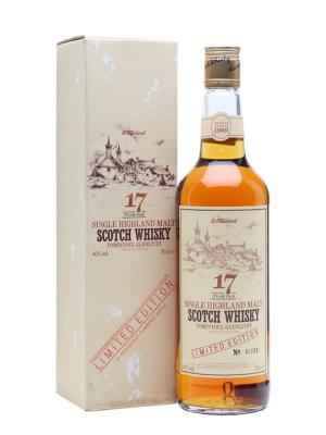 TomintoulGlenlivet 17 Year Old Distilled Prior to 1969 Bot1980s Speyside Whisky