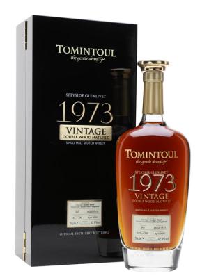 Tomintoul 1973 50 Year Old Double Wood Matured Second Edition Speyside Whisky