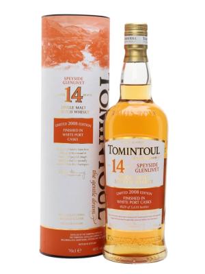 Tomintoul 2008 14 Year Old White Port Casks Speyside Whisky