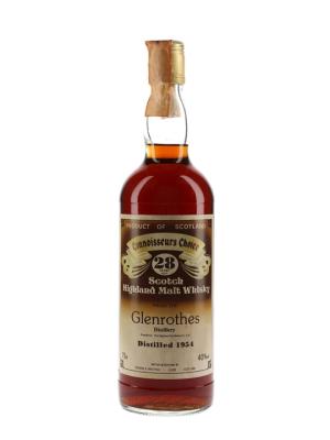 Glenrothes 1954 28 Year Old Sherry Cask Connoisseurs Choice Speyside Whisky
