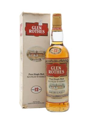 Glenrothes 12 Year Old Bot1980s Speyside Single Malt Scotch Whisky