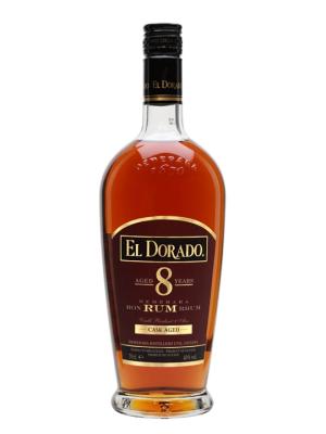 El Dorado 8 Year Old Demerara Rum Single Traditional Blended Rum