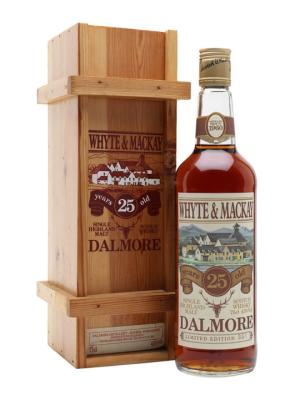 Dalmore 25 Year Old Distilled Prior to 1960 Bot1980s Highland Whisky