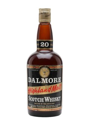 Dalmore 20 Year Old Bot1970s Highland Single Malt Scotch Whisky
