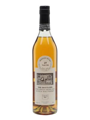 Dalmore 1966 27 Year Old Cask 6867 The Bottlers Highland Whisky