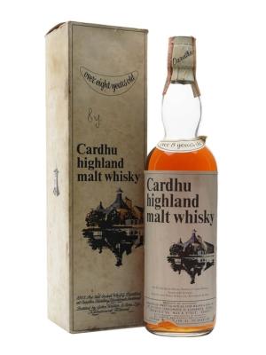 Cardhu 8 Year Old Bot1970s Speyside Single Malt Scotch Whisky