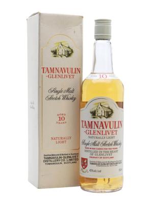 TamnavulinGlenlivet 10 Year Old Bot1980s Speyside Whisky